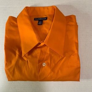 Croft & Barrow Men’s Orange Long Sleeve Shirt 34 35